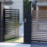 Modern Iron gate Design by Gateswale.com