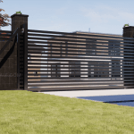 Modern Iron gate Design 1 by Gateswale.com