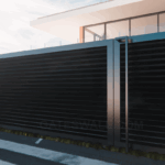 aesthetic sliding gate design