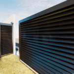 aesthetic sliding gate design for home