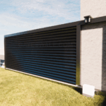Automatic aesthetic sliding gate design for home