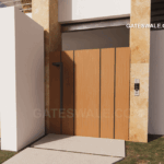 wooden theme main gate
