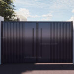 modern swing gate