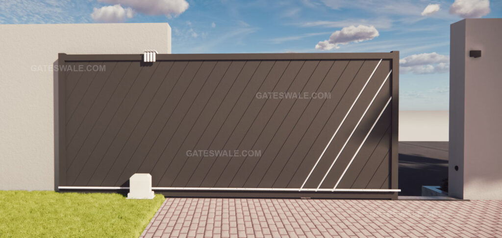 Modern Gate Design With Measurement And Details Gateswale   2024 Modern Gat0 Designe 1 1024x487 