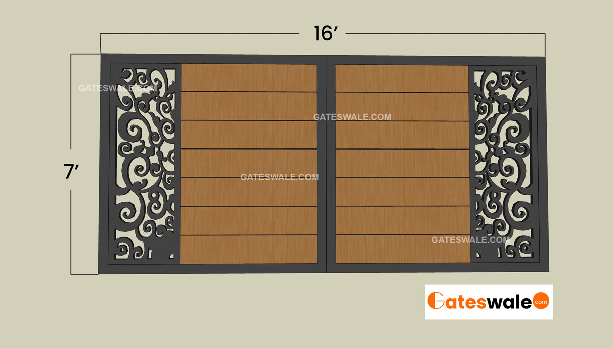 Latest CNC cutting Gate Design - Gateswale