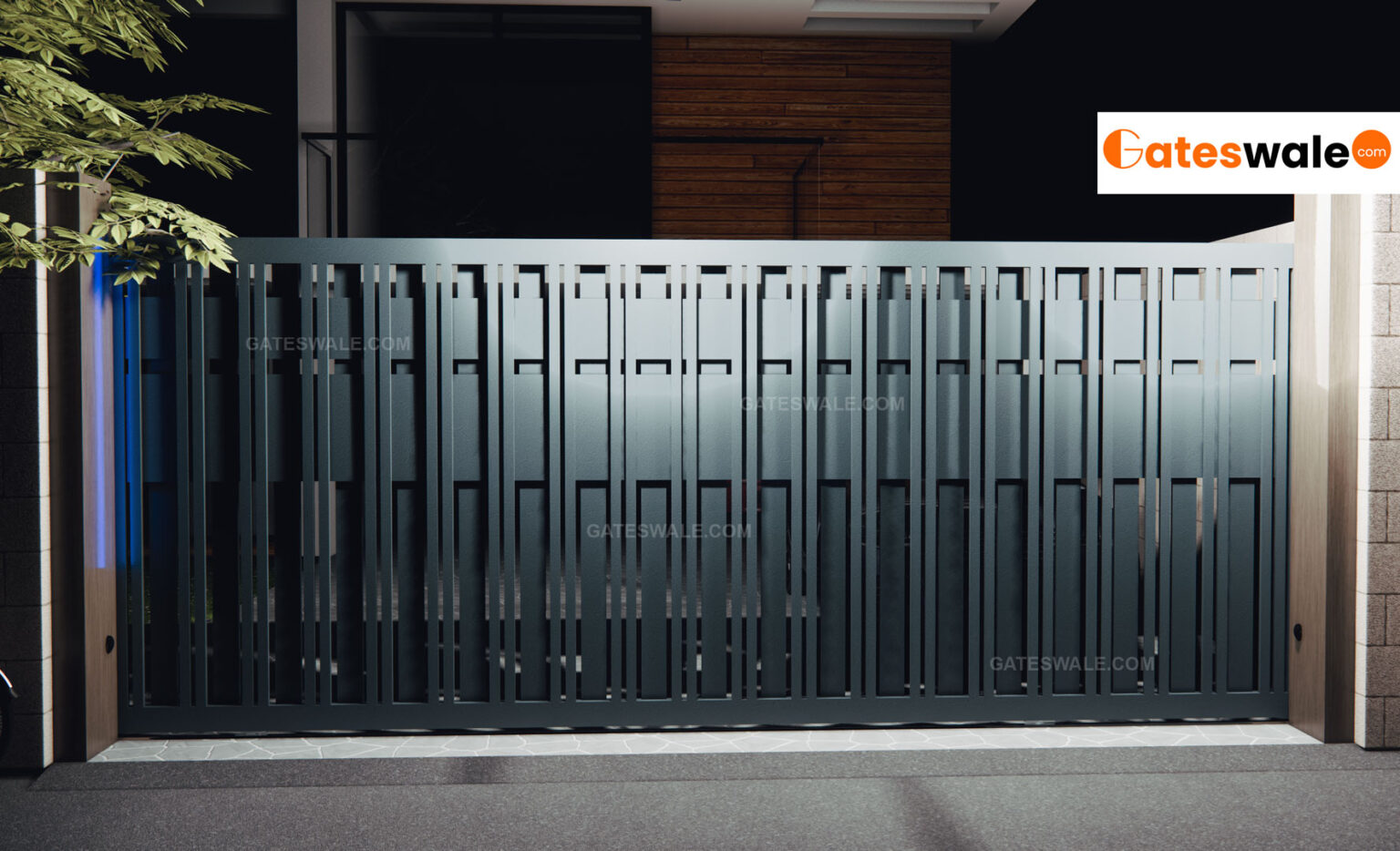 Latest Best Simple Sliding Gate Design For Home - Gateswale