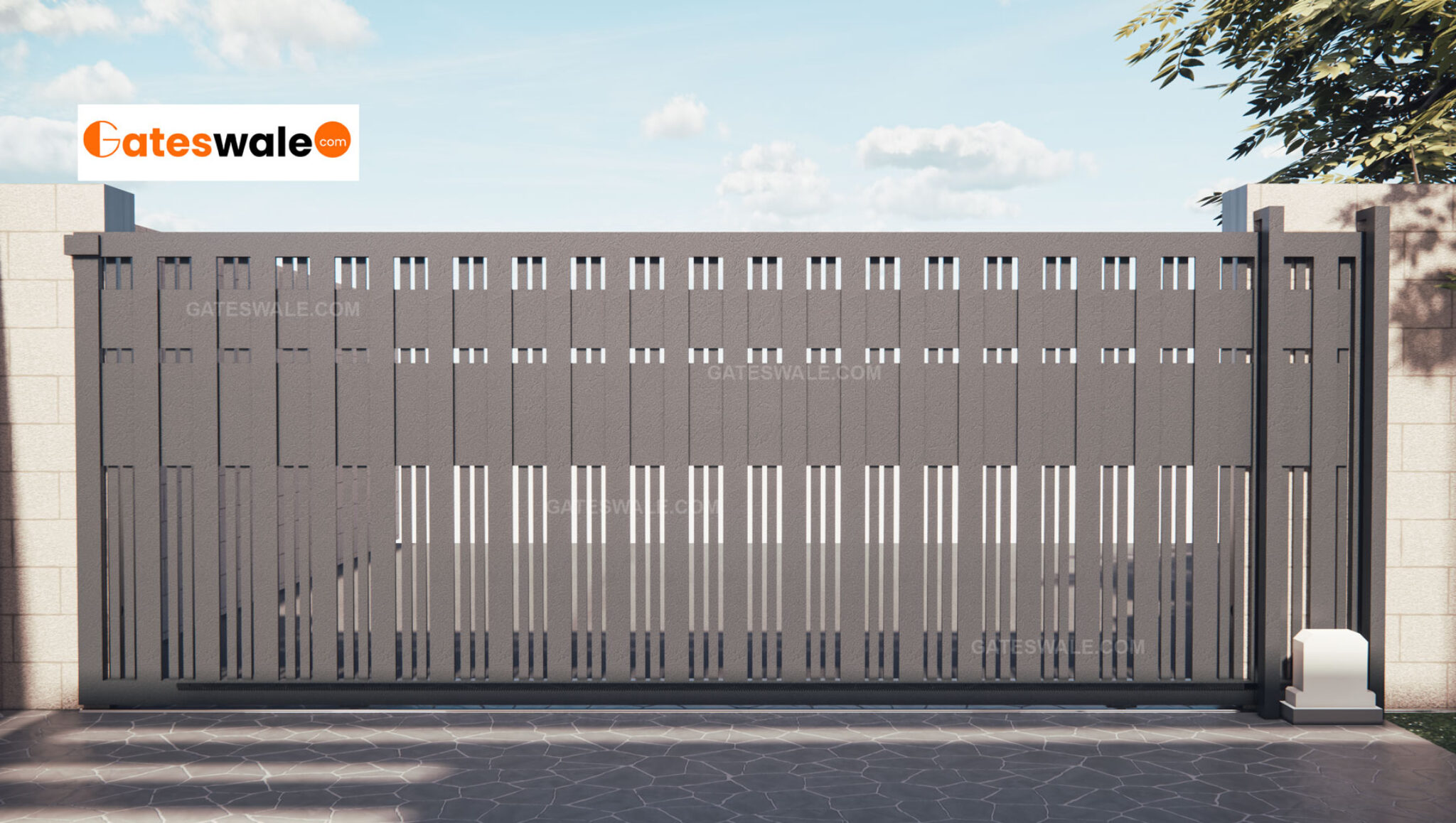 Latest Best Simple Sliding Gate Design For Home - Gateswale