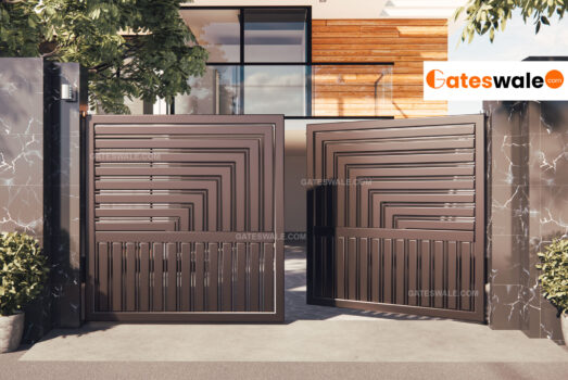 Modern Front Gate Design Ideas for Your Modern Home - Gateswale