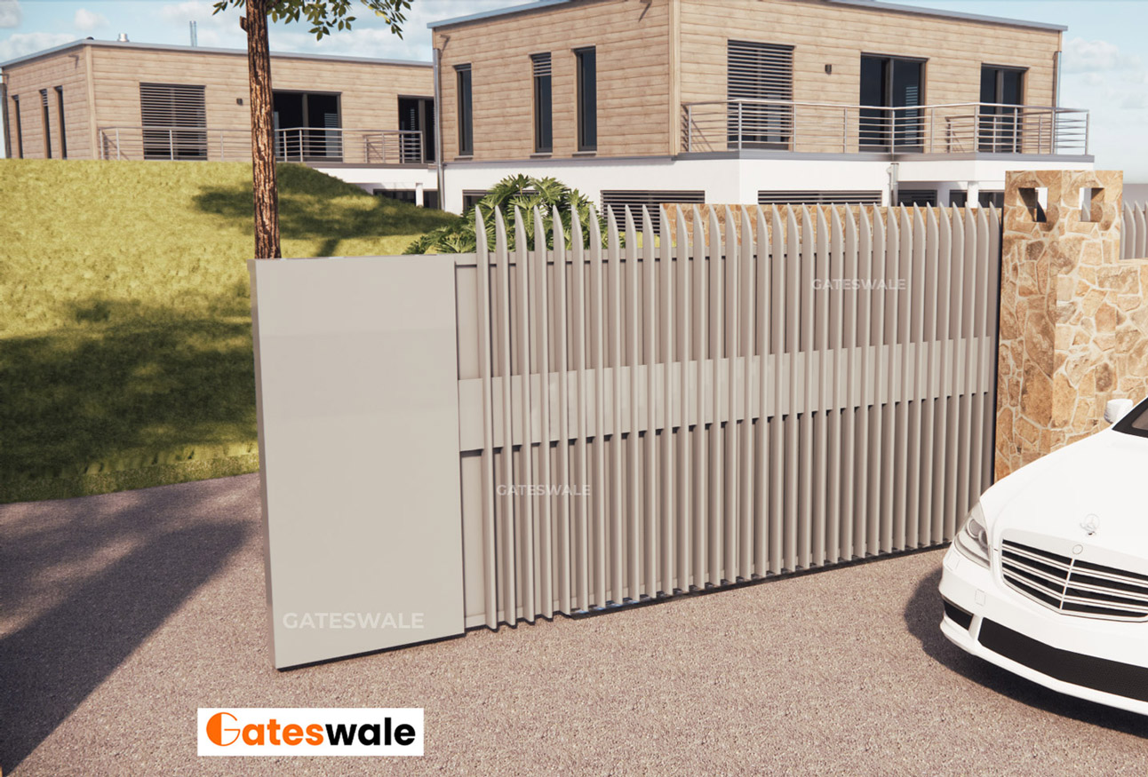 modern sliding gate design