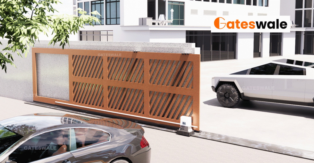 Iron Automatic gate design