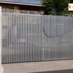 metal main gate for home