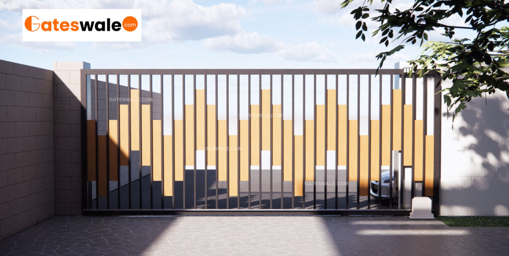 sliding main gate design