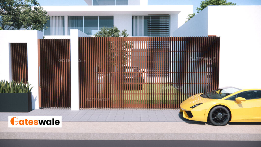 modern home gate design