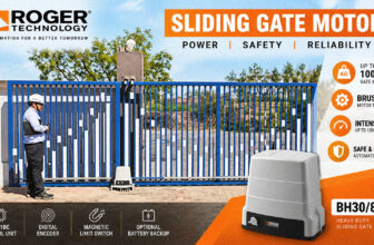 Roger Technology BH30/804: A Heavy-Duty Sliding Gate Motor for Gates Up to 1000 kg