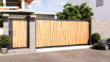 Modern House Gate Design | Stylish HPL Sliding Gate – Gateswale