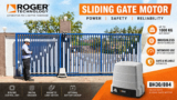 Roger Technology BH30/804: A Heavy-Duty Sliding Gate Motor for Gates Up to 1000 kg