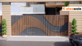 Slider Gate Design: A Modern Wave Pattern Gate That Redefines Home Entrances